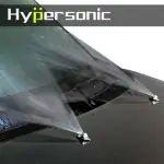 【HYPERSONIC】R式汽車雨刷噴水頭(2入/黑色)