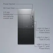 Dell XPS Pro Desktop PC Intel Ulta 9 285K, 32GB DDR5, 1TB SSD, RTX 5080, Win 11