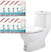 Disposable Toilet Seat Cover Disposable 80 Pack, Anti-Slip Flushable Paper Travel Toilet Seat Covers for Travel Public Restrooms, Airplane, Camping