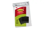 Command PH204BLK-16NA Value Pack Picture Hanging Strips, Medium, Black