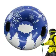 Snow Sled Cold-Resistant Inflatable Snow Tube 35.4 Inch Thickened Heavy popular