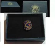 Presidential SAM FOX Lapel Pin-1ST AIRLIFT SQUADRON (Air Force One AF-1)FREE SH.