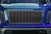 Custom Aftermarket Steel Grille Kit for 2016-19 Nissan Titan BRICKS Made in USA