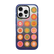 iPhone 16 Pro Impact Case MagSafe Compatible Retro Suns