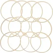 12pcs Dream Catcher Rings Crafting Frames for Accessories for Wreaths Wind Chimes and Mandalas