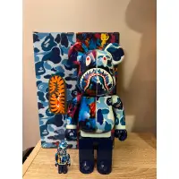 在飛比找蝦皮購物優惠-BE@RBRICK 鯊魚 Bape x 蜷川實花 庫柏力克熊