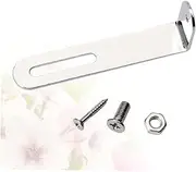 Kisangel Guitar Mounting Bracket l Type Shelf Bracket Stainless Steel Corner Brace