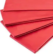 Ashton and Wright Tissue Paper - 50 x 70cm - 14g - 10 Sheets - Red - Single Pack