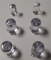 Custom Xbox 360 Wireless Controller A B Y X ◀️ ▶️ Clear Buttons.