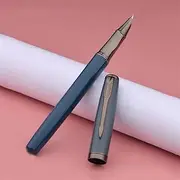 Fountain Pen,Artistic Pen to Correct Posture Practice Calligraphy Signature with 0.7/1.0mm Curved Nib