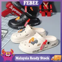 在飛比找蝦皮購物優惠-Febee 沙灘休閒透氣 Crocs 風格中性涼鞋 Kasu