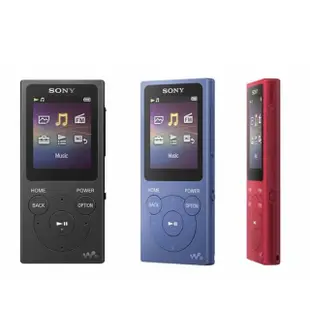 【SONY 索尼】Walkman NW-E394 8GB 數位隨身聽(公司貨)