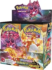 Pokémon POK81712 TCG: Sword and Shield 3 Darkness Ablaze Booster Display, Mixed Colours