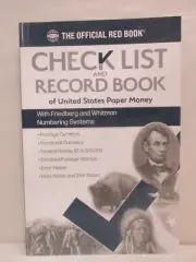 Whitman Red Book Check List & Record of United States Paper Money Softcover