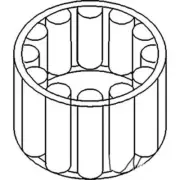 834844M1 Trans Maindrive Shaft Bearing Fits Massey Ferguson 20B 20D 135 165 175