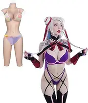 SVBEEFAR Silikon Bodysuit Crossdresser Silikon Bodysuit in Knielänge Für Transgender Drag Queen Cosplay