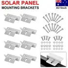 Solar Panel Z Bracket Mounting Caravan Roof Motorhome Kit with Stainless Fixings
