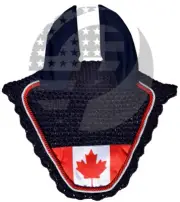 CANADA Flag Horse Ear Bonnet/Net/Hat/Hood/Mask Fly Veil Full/Cob/Pony
