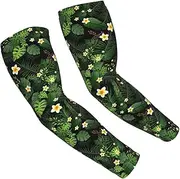 [FSCEV] Hawaiian Sun Protection Arm Sleeves Outdoor Essentials Cooling Compression Golf Hiking Cycling