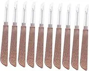 DOITOOL 10pcs Seam Ripper Thread Cutter with Lid Ergonomic Design for Easy Unpicking Lightweight Portable Tool for Sewing and Crafting Efficiency