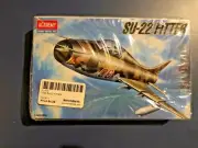 Vintage New Academy SU-22 Fitter 1:144 scale Airplane Jet Model Kit # 4438