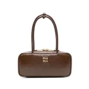[Miu Miu] Miu Miu Leather Shoulder Bag ONE SIZE BROWN