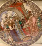 1983 Russian Fairy Tales VASSILISSA PRESENTED TO THE TSAR Ltd Ed Plate