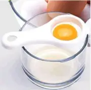 Egg seperator - Yolk Seperater Spoon - Seperates egg yolk from its egg white