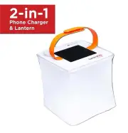 LuminAid PackLite Max 2 in 1 Phone Charger & Compact Solar Lantern