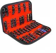 Knife Display Case, Knife Storage Case for 40+ Pocket Knives, Folding Knife Holder Organizer, Knives Roll Collection Pouch Carrier Bag for Men,Survival,Outdoor,Tactical,Kitchen,EDC Mini Knife