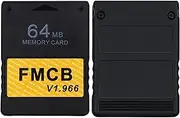 Skywin FMCB Free Mcboot PS2 Memory Card v.1 966-64 MB Memory Card for PS2 PlayStation 2 Games in USB Hard Drive or Hard Disk