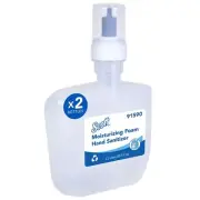 Scott� Moisturizing Foam Hand Sanitizer (91590), 1.2 L Clear, Fresh Scent Aut...