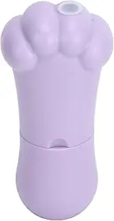 Cute Cat Claw Eye Ice Roller Silicone Skin Facial Ice Massager Face Icing Tool for Beauty Salon Purple 5 x 10.8 cm