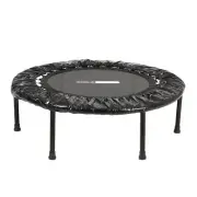 HolaHatha 36 Inch Foldable Mini Trampoline Fitness Rebounder w/Adjustable Handle