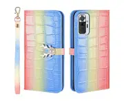 For Redmi Note 10 Pro Cover Wallet - Blue