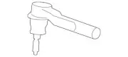 Genuine GM 2004-2012 Chevrolet Pontiac Steering Linkage Outer Tie Rod 19418690 (for: Chevrolet)