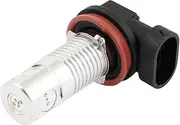 Ruilogod H11 6W Yellow Flash Steady Bright 4 LED Fog light
