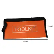 Handy Oxford Canvas Tools Organizer Bag with Heavy Duty Closure 28x13cm