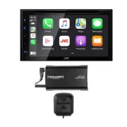 JVC KWV660BT 6.8" Double-DIN CD/DVD Multimedia Receiver + SiriusXM SXV300v1