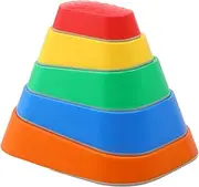 Stepping Stones, Balance Blocks, Obstacle Course, Stackable, Physical Improvement 5PCS For ChildrenAnd For Indoor And Outdoor Use
