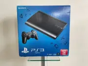 PS3 Sony PlayStation 3 Super Slim CECH-4202A 12GB Rare Console NOS BNIB VGC HTF