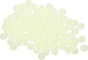 uxcell Fishing Beads Glow Soft Plastic Fishing Bait Eggs Lure Rigs Accessories, 3 mm Fit for Saltwater Freshwater - Round (1000 Pack, Natural Color)