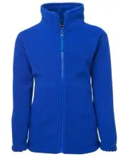 Jb's wear Kids Full Zip Polar Fleece Jumper Jacket Coat Urban Fit Adjustable Hem
