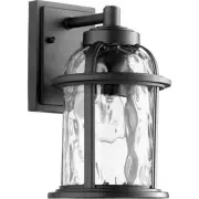 Quorum International 7760-69 Winston 1 Light 12 inch Noir Outdoor Wall Lantern