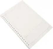 SEWACC 5 Loose-leaf Notebook Refills 150 Pcs Ink-resistant Smooth Writing for Diary Notebook Scrapbook