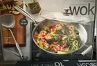 MIU 13" Tri-Ply Clad Stainless Steel Wok Set (Wok+Lid+Spatula)