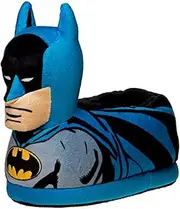 [JOSMO] Boys' Batman Slipper Dark Knight Superhero Lightweight Comfort Soft Aline Plush House Shoes
