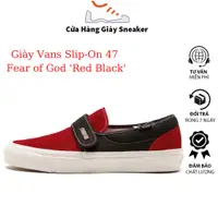 在飛比找蝦皮購物優惠-Vans 帆布便鞋 Fear of FOG x Vans 4