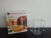 Norpro 2-Cup Glass Soup Fat Grease Separator