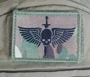 Space Marines Multicam tactical airsoft gelsoft Morale Patch